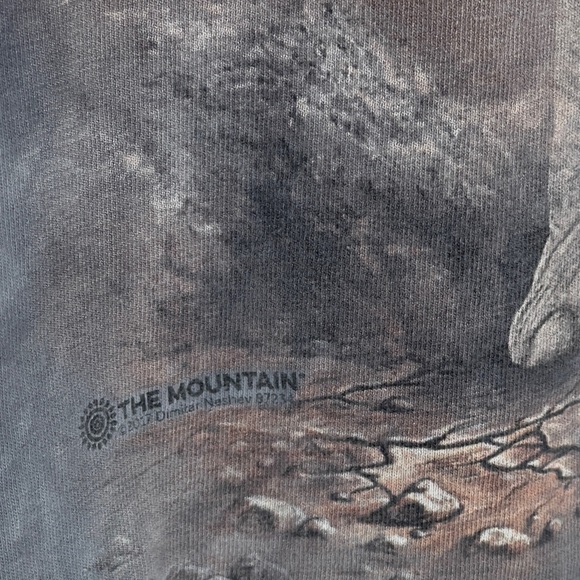 The Mountain Tie Dye Elephant 🐘 Size Medium Short Sleeve Tee - Picture 4 of 8